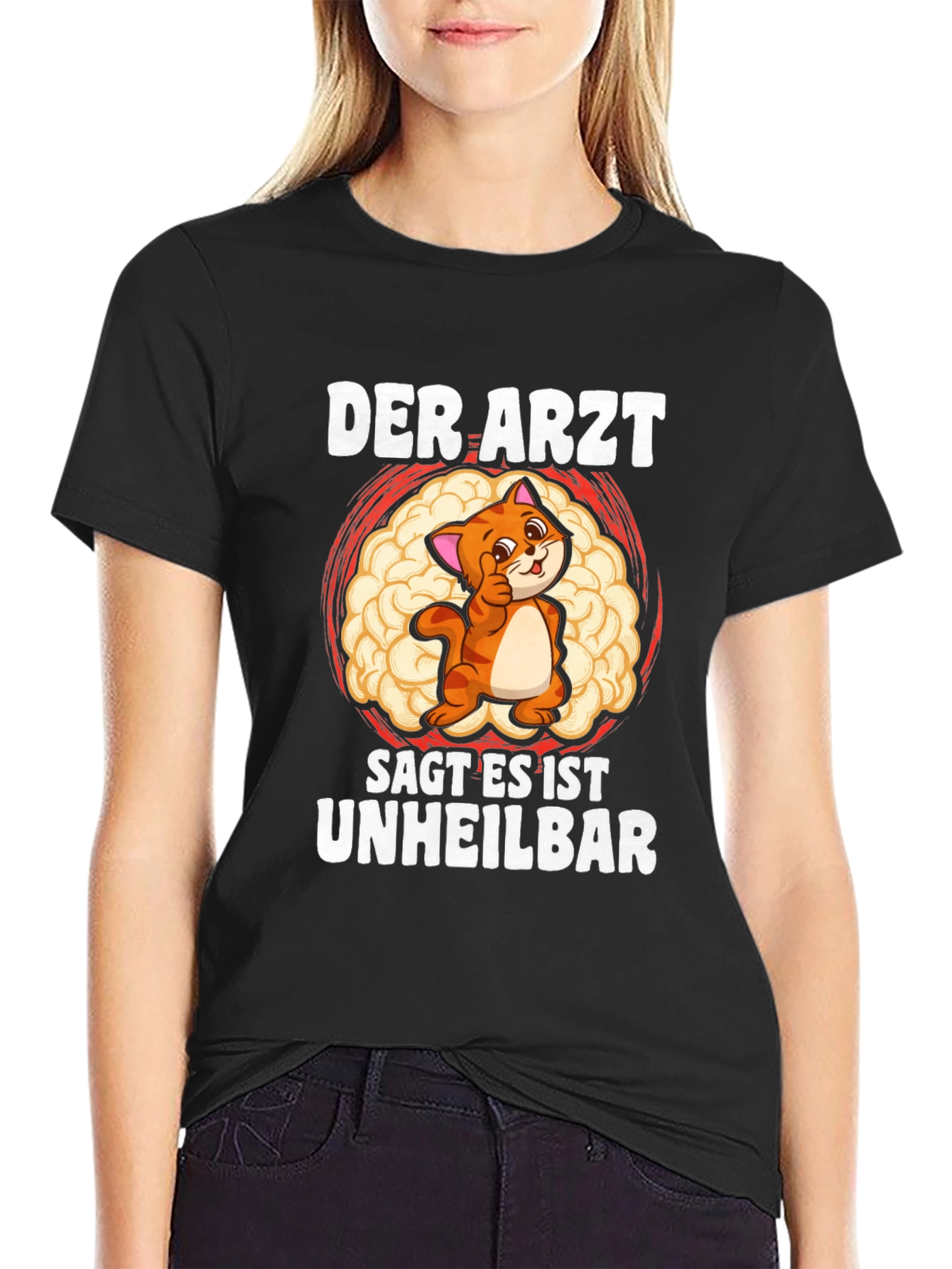 Der Arzt Sag T-Shirt - Cat Brain