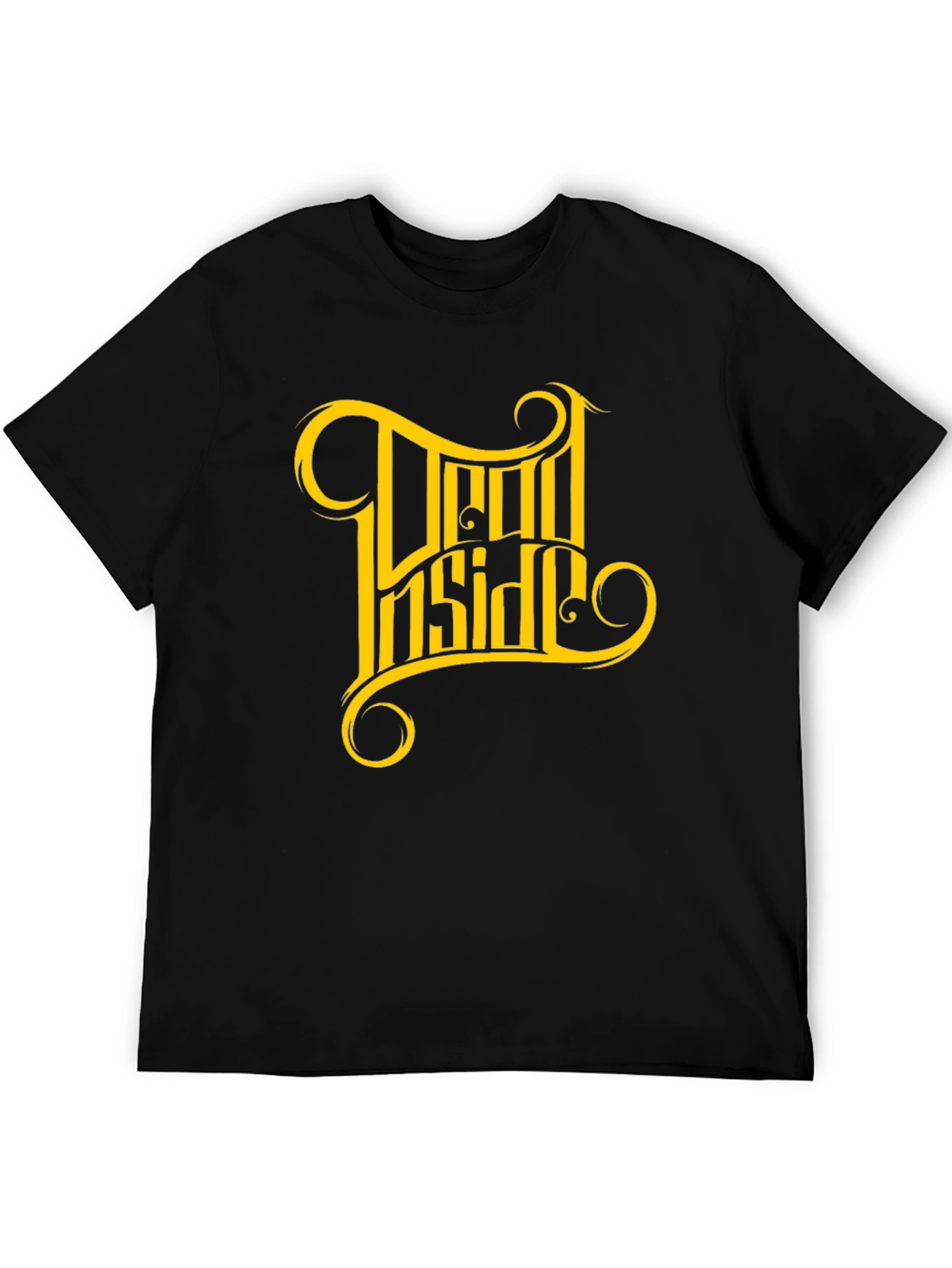 Dead Inside Graphic Tee - Mens Black T-Shirt