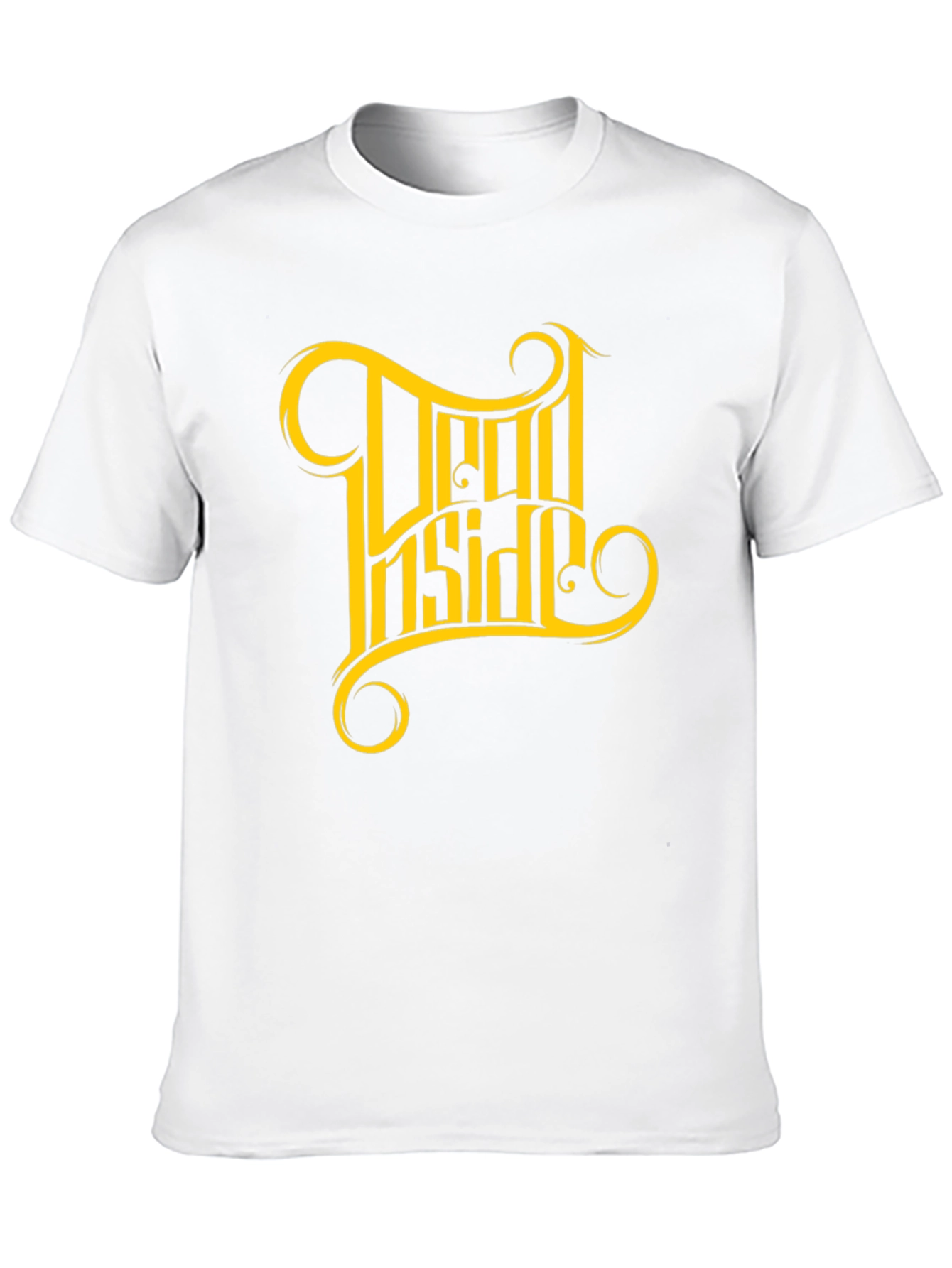 Dead Inside Graphic Tee - Mens Black T-Shirt