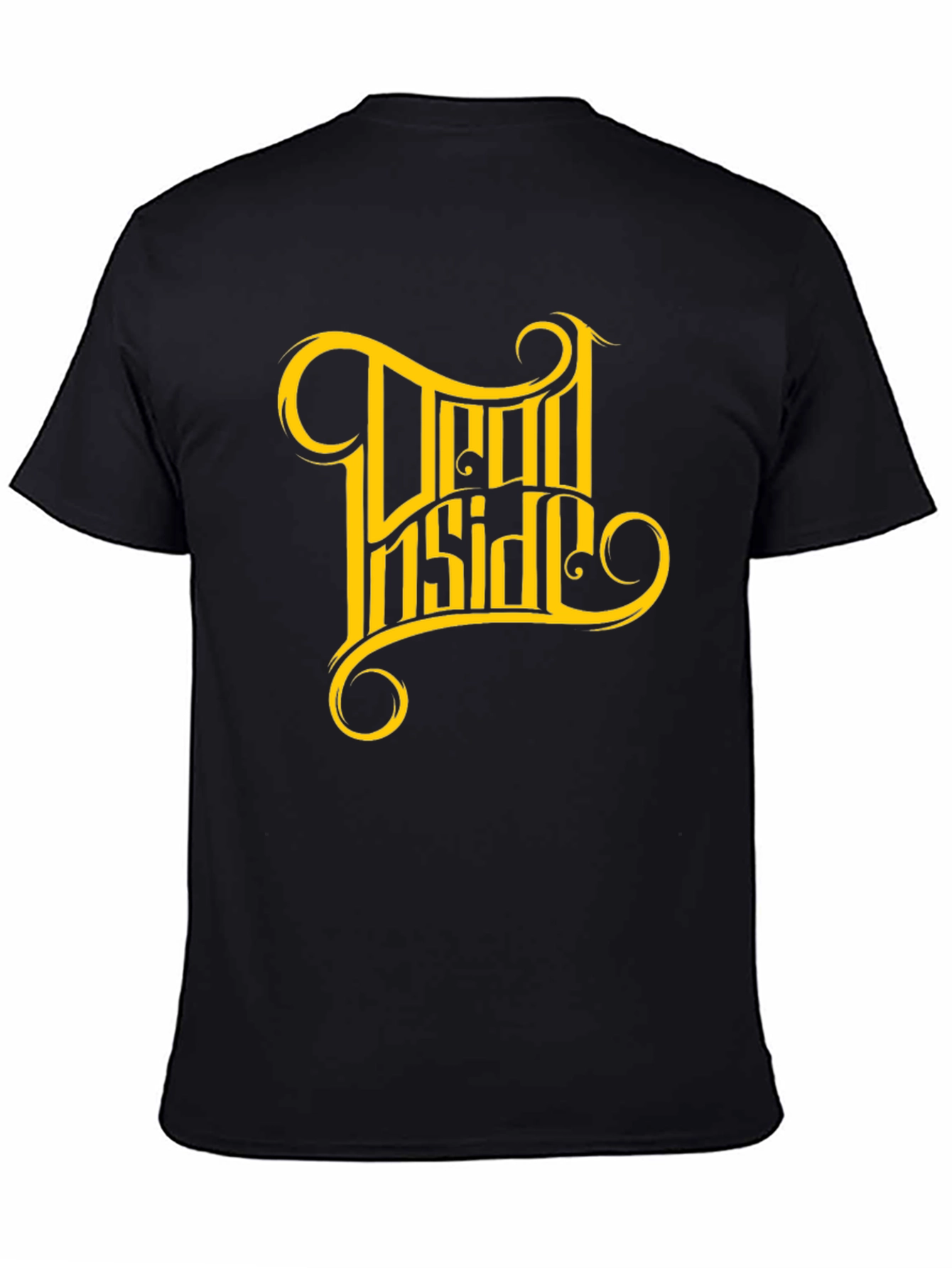 Dead Inside Graphic Tee - Mens Black T-Shirt