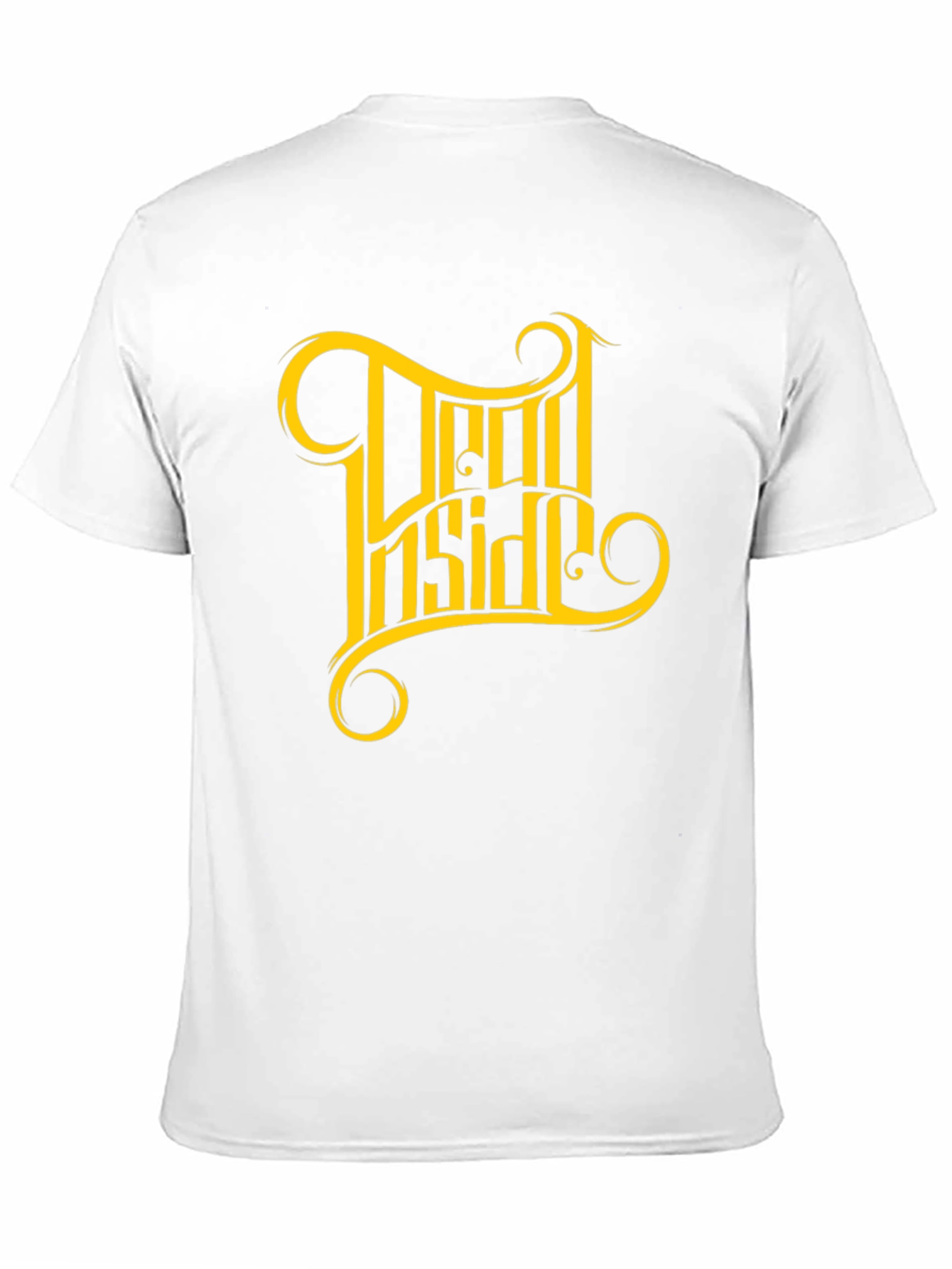Dead Inside Graphic Tee - Mens Black T-Shirt