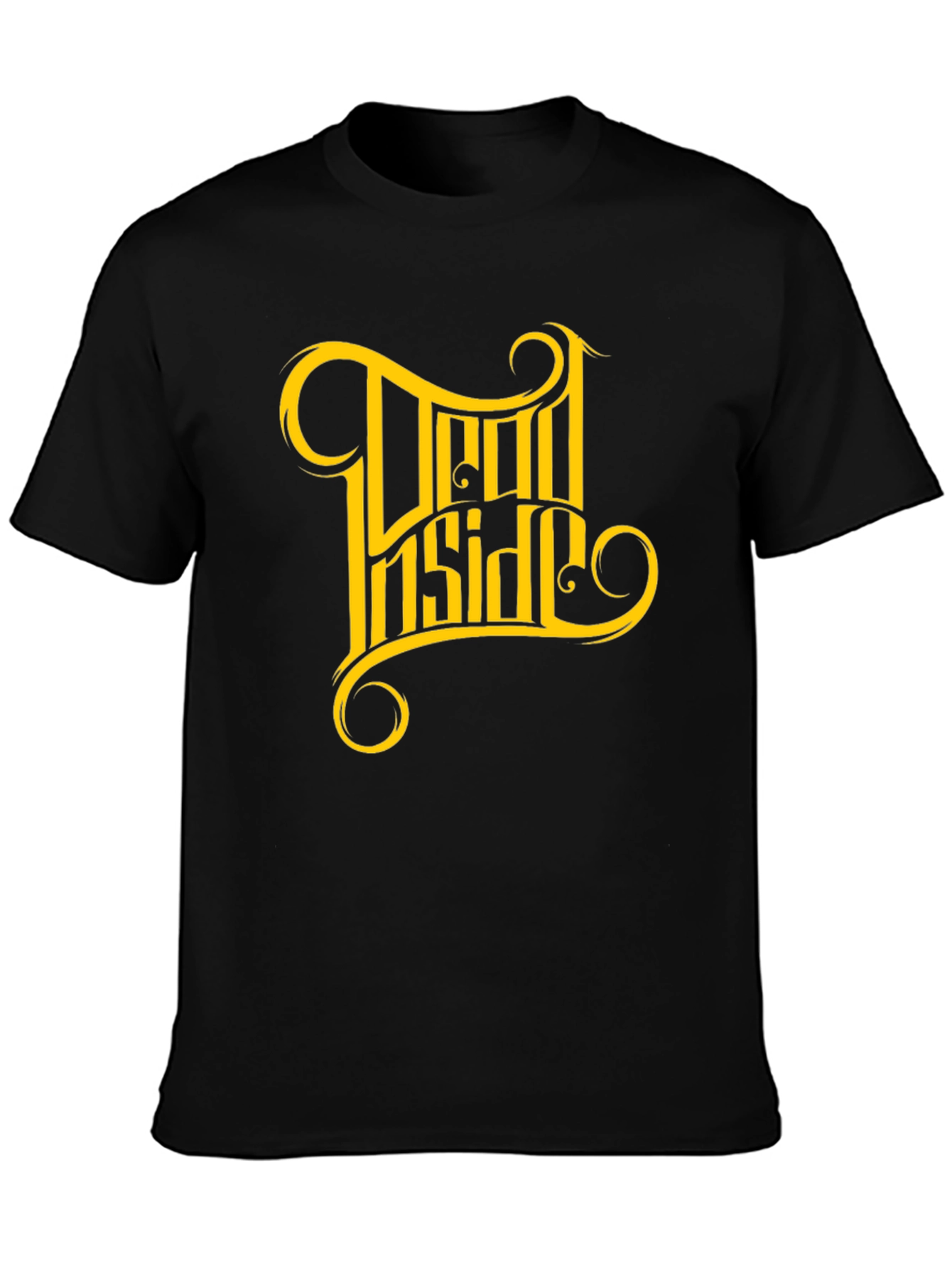 Dead Inside Graphic Tee - Mens Black T-Shirt