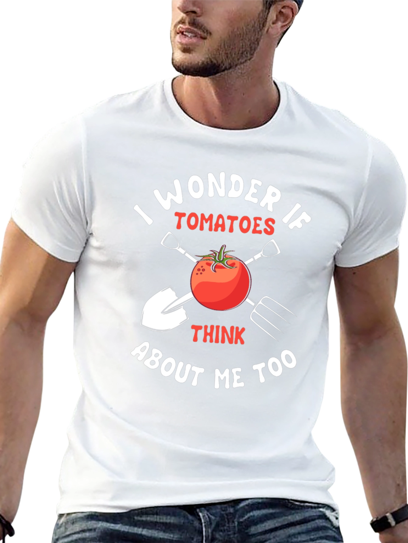 I Wonder If Tomatoes Think About Me Too T-Shirt