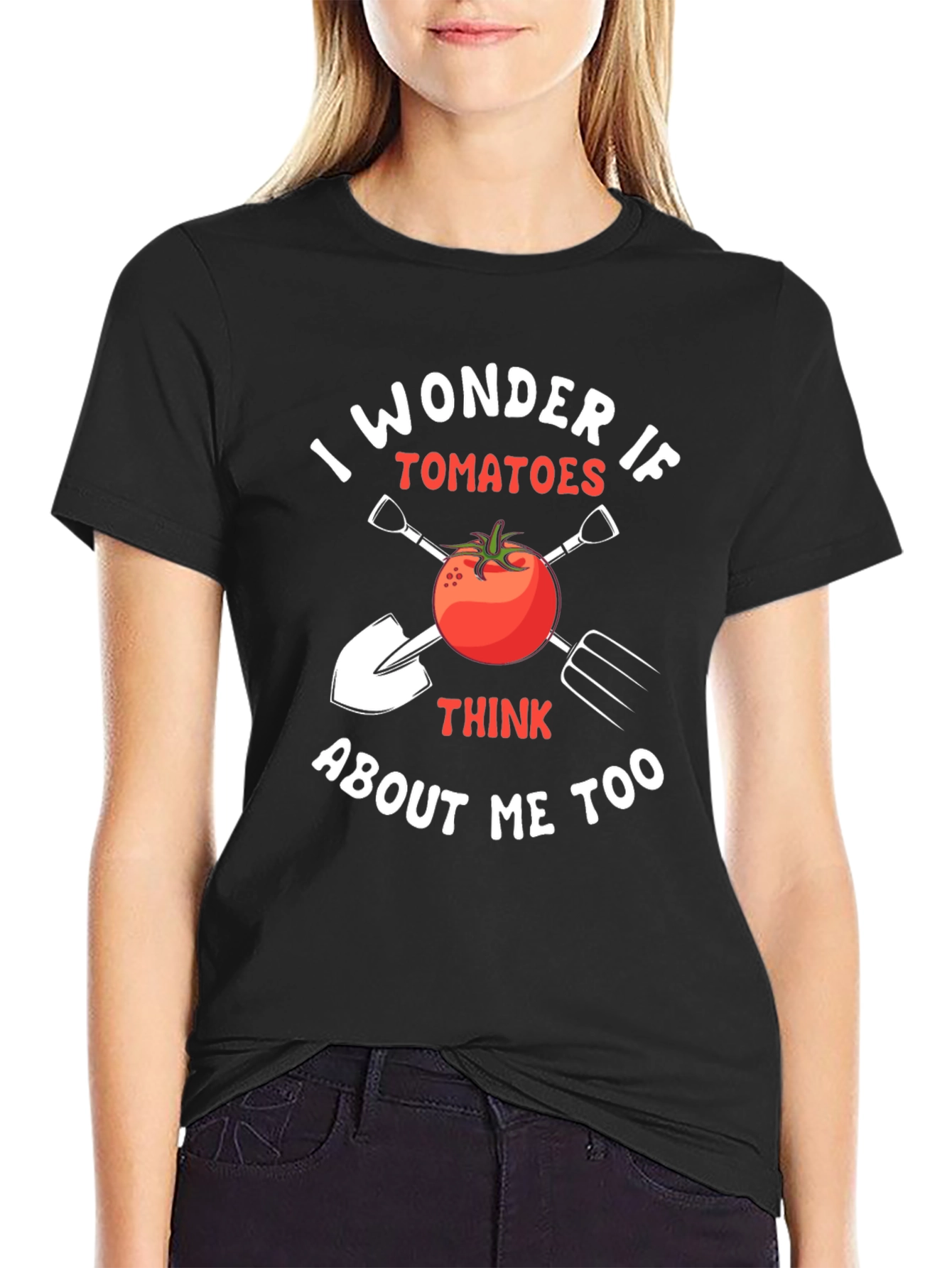 I Wonder If Tomatoes Think About Me Too T-Shirt