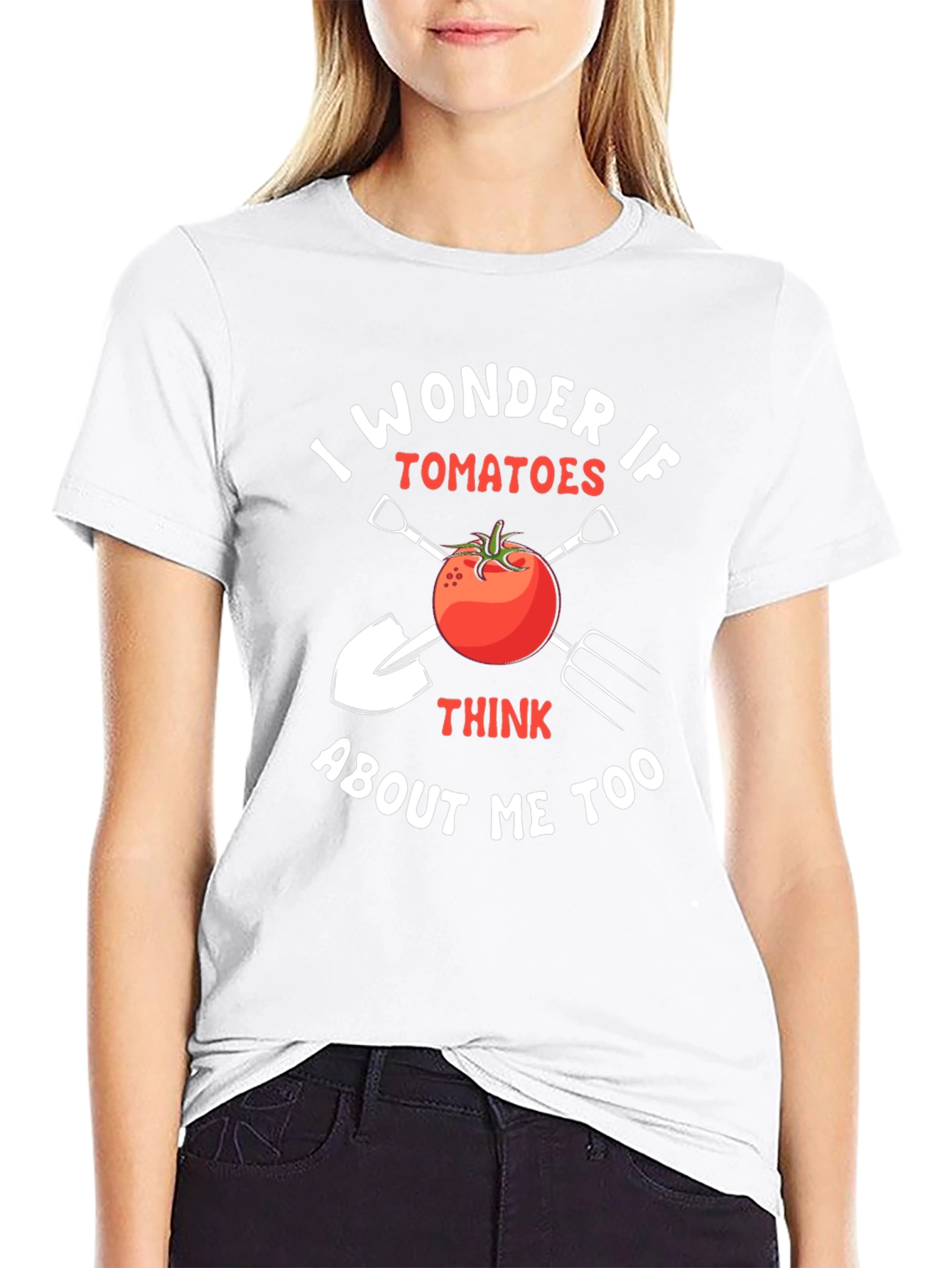 I Wonder If Tomatoes Think About Me Too T-Shirt