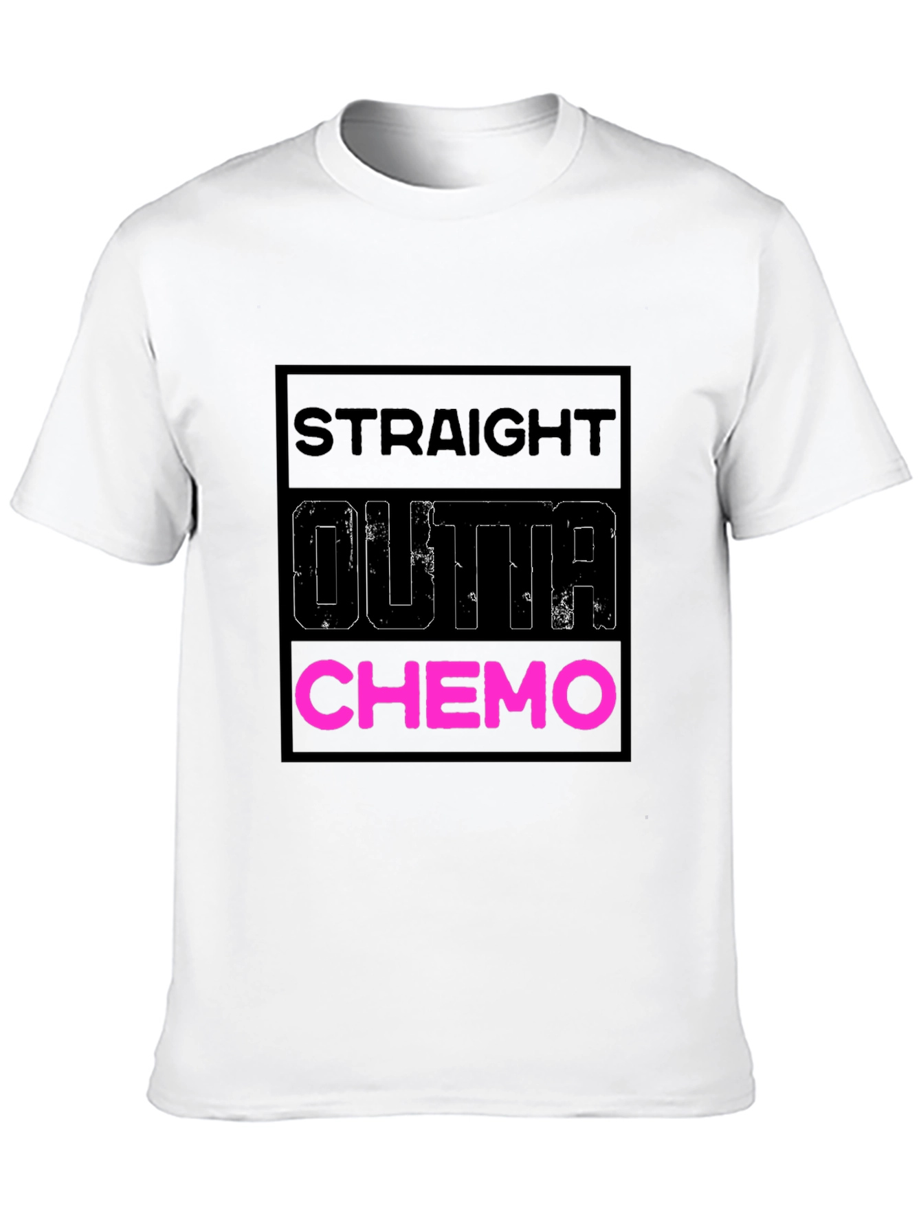 Straight Outta Chemo T-Shirt - Bold & Funny Tee