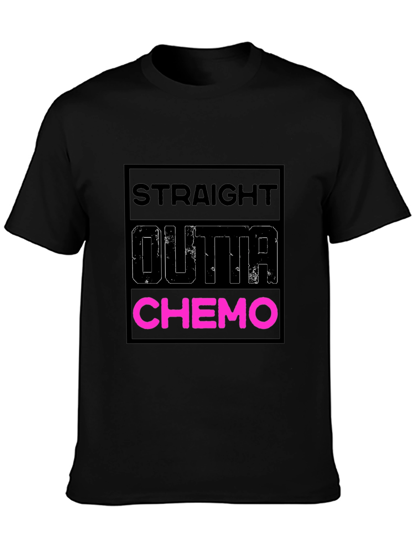 Straight Outta Chemo T-Shirt - Bold & Funny Tee