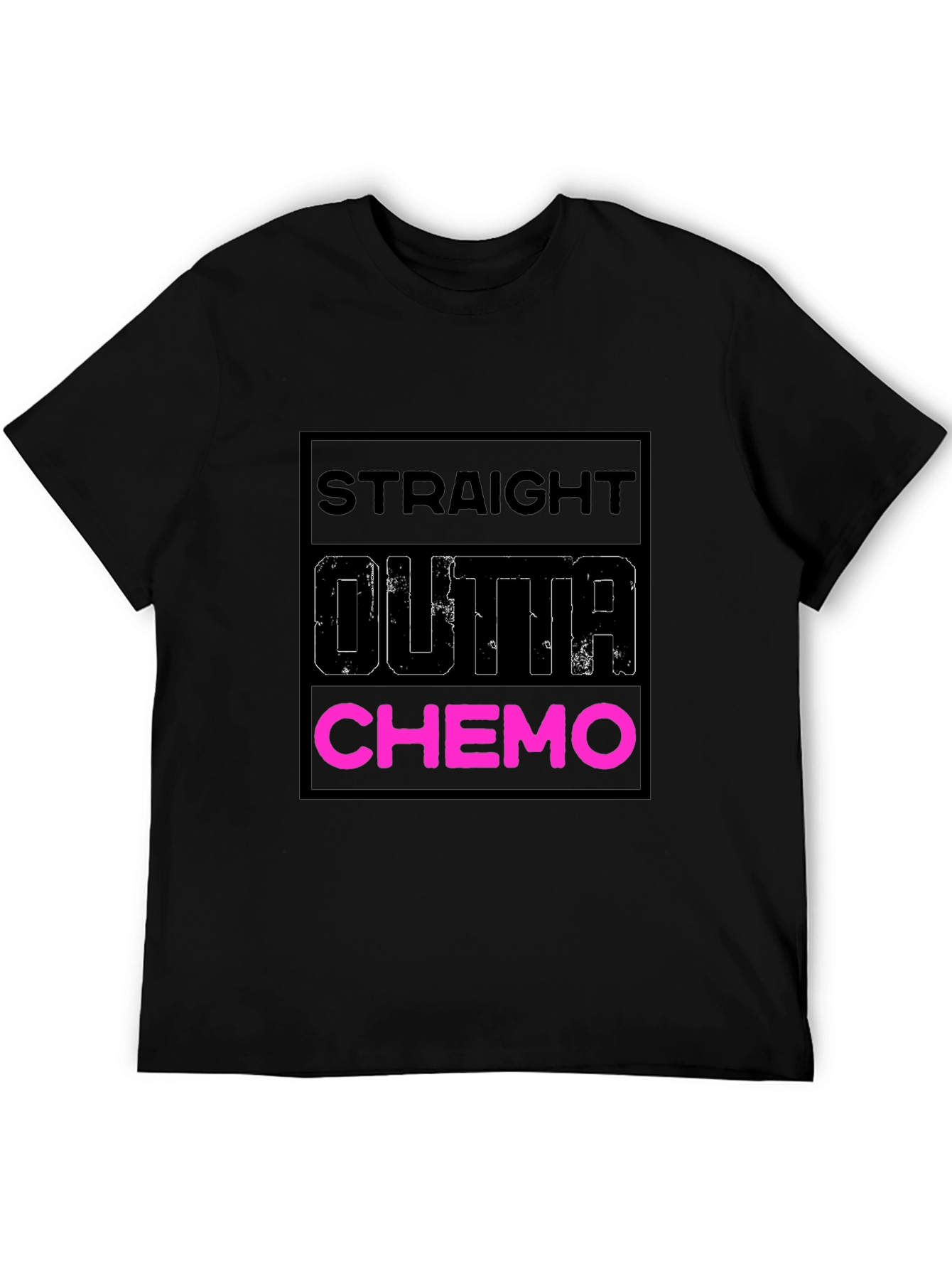 Straight Outta Chemo T-Shirt - Bold & Funny Tee