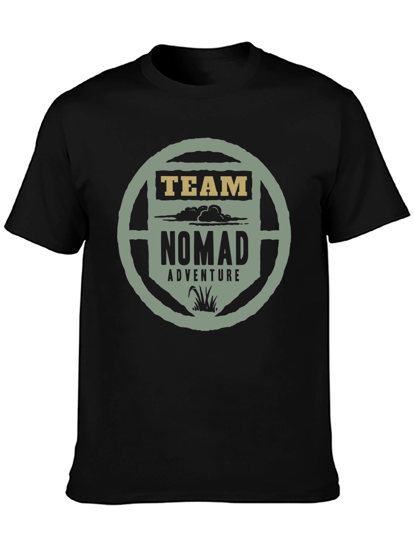 Team Nomad Adventure Graphic Tee - Black