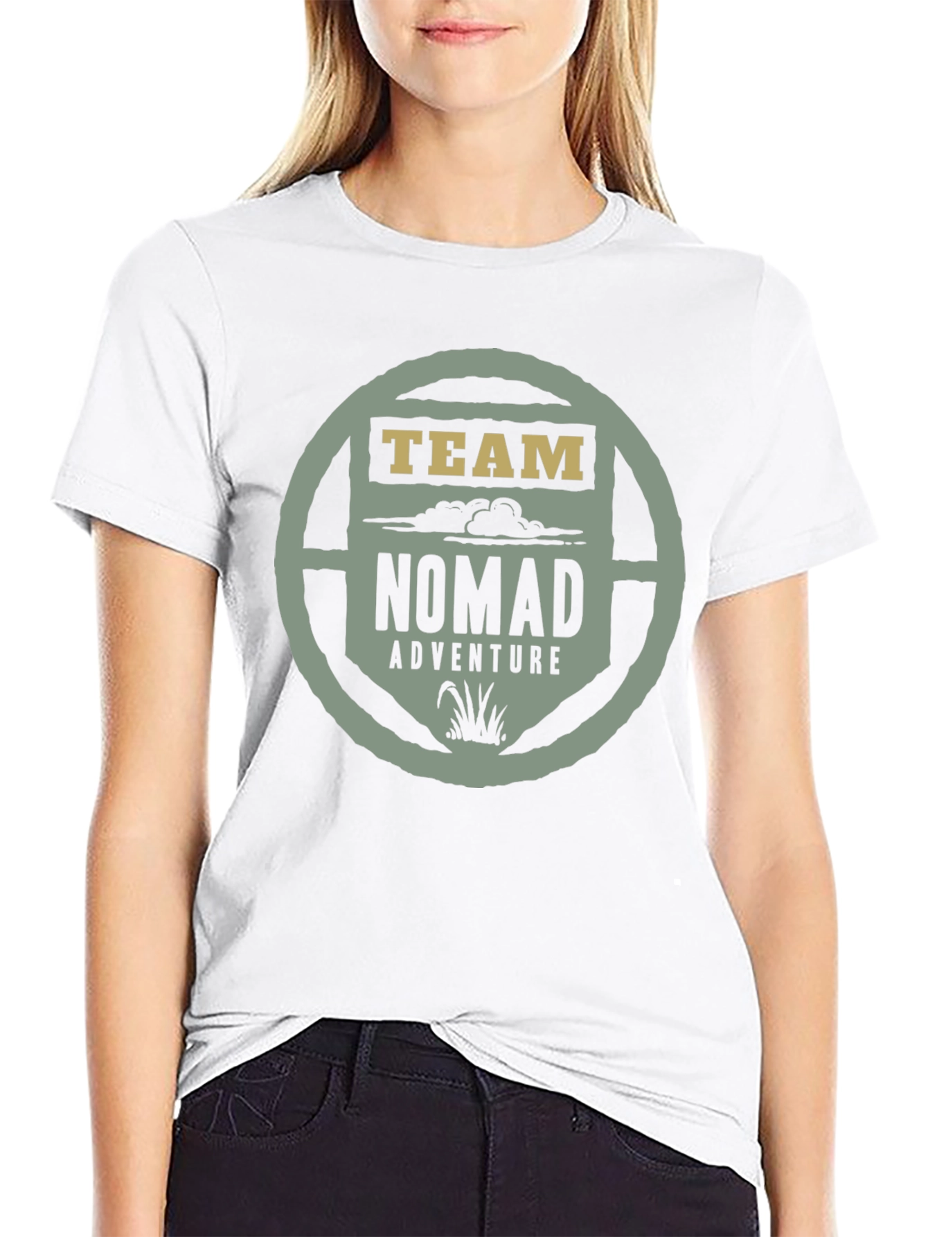 Team Nomad Adventure Graphic Tee - Black