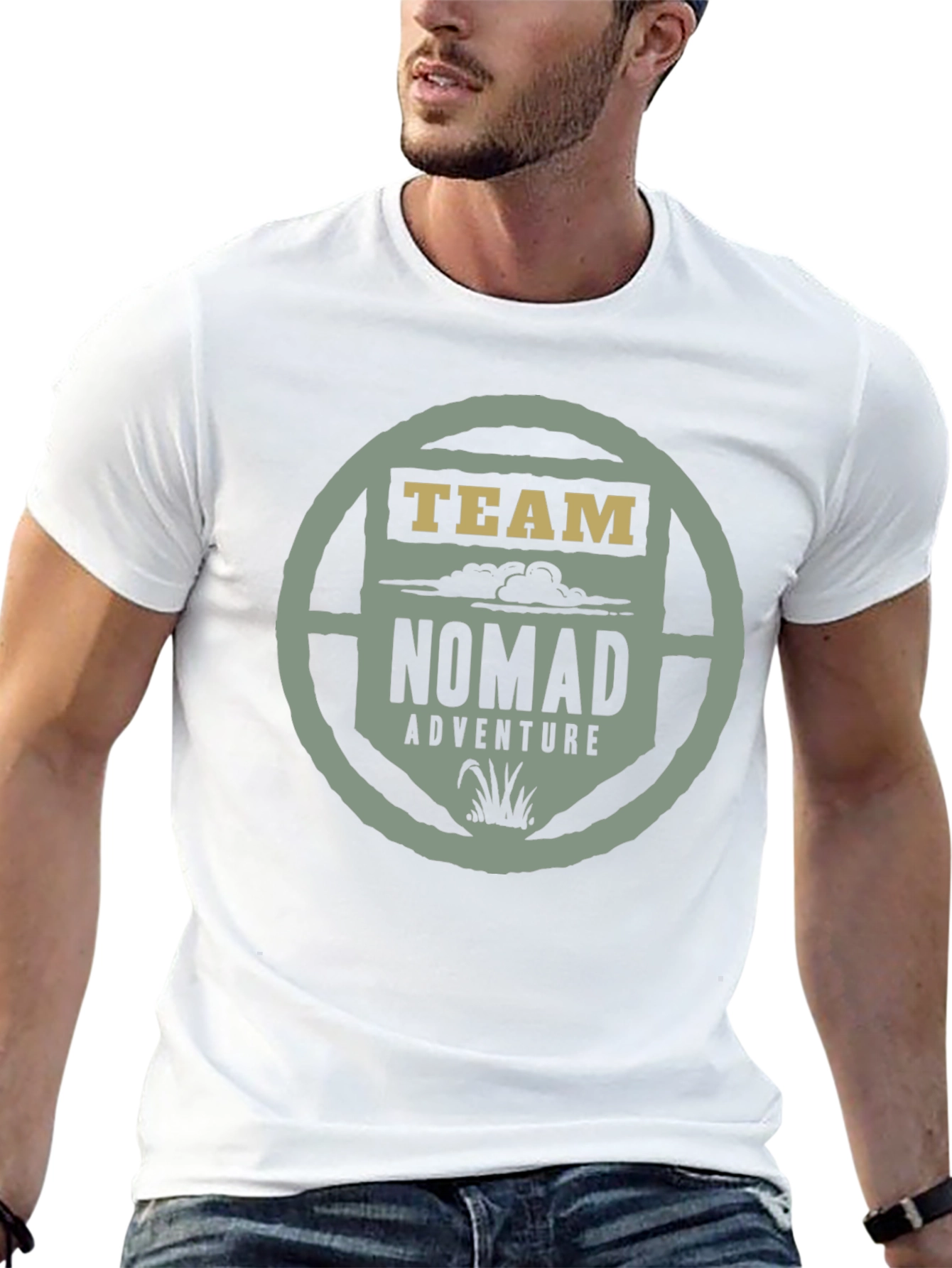 Team Nomad Adventure Graphic Tee - Black