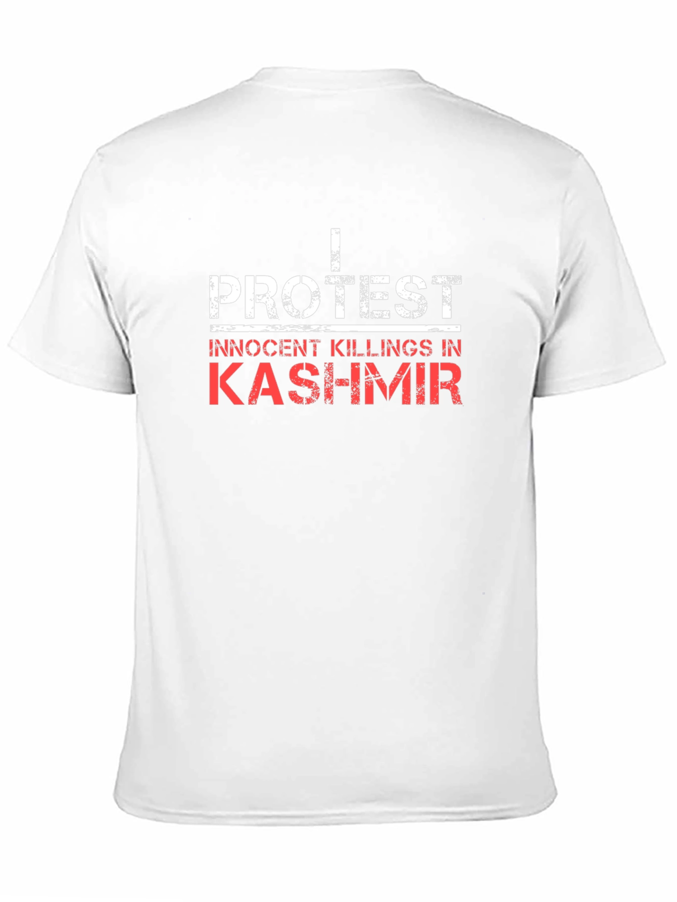 I Protest Kashmir T-Shirt: Stand for Justice