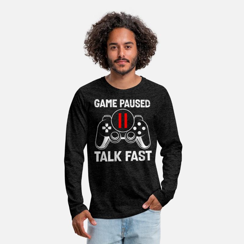 Game Paused Talk Fast Video Games Console