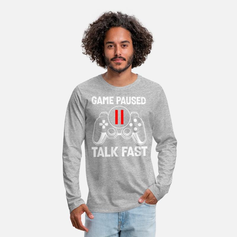Game Paused Talk Fast Video Games Console