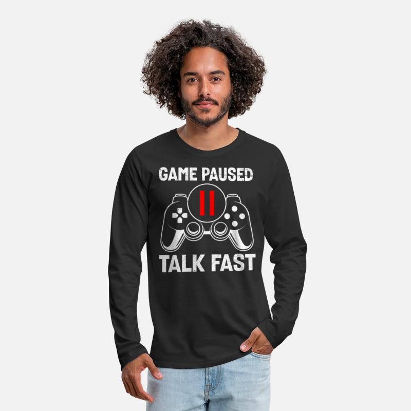 Game Paused Talk Fast Video Games Console