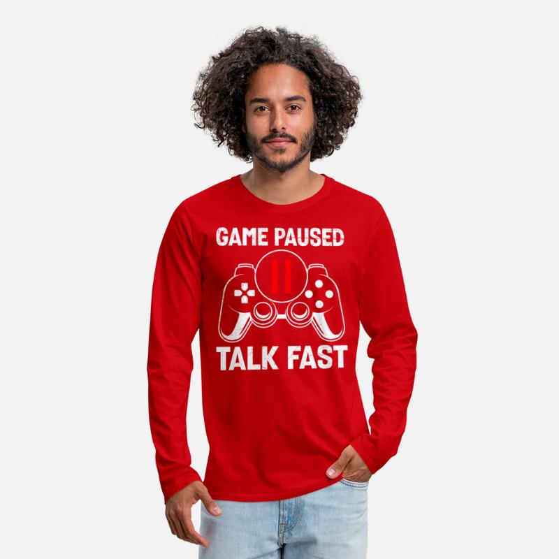 Game Paused Talk Fast Video Games Console