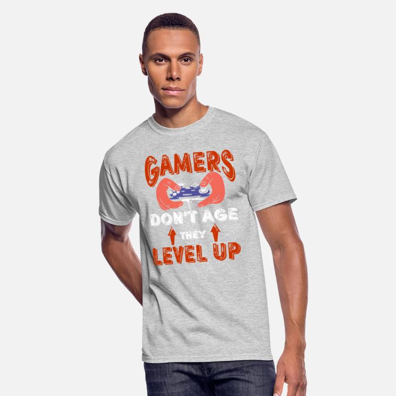 Gamers Don't Age They Level Up - Gamer Birthday
