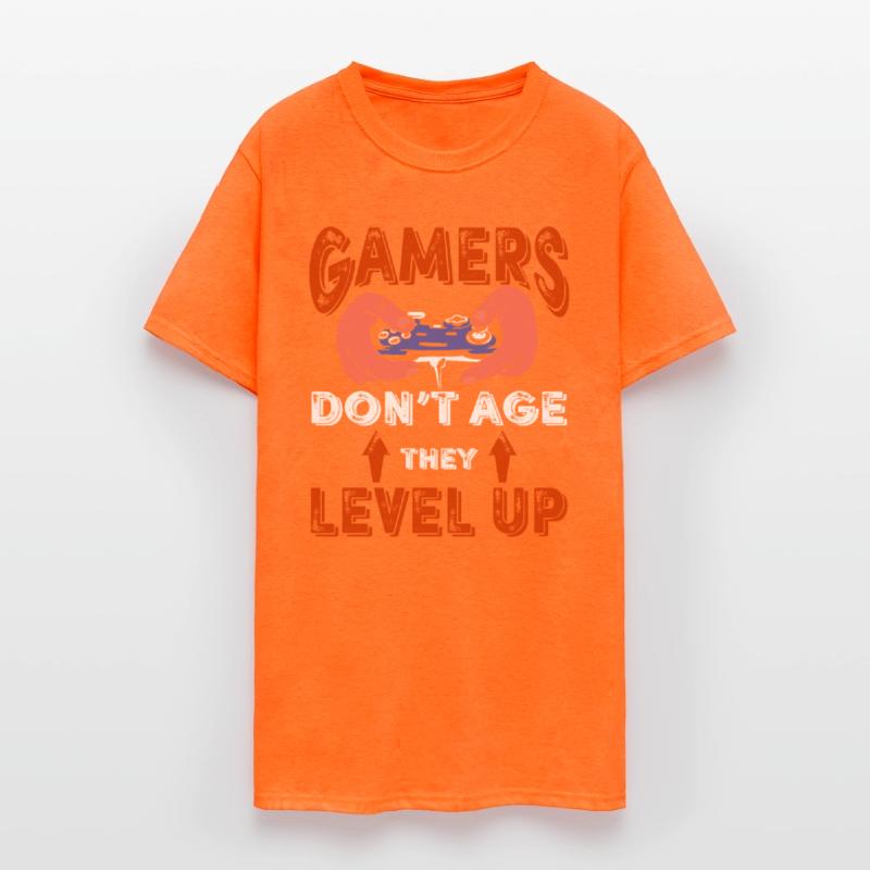 Gamers Don't Age They Level Up - Gamer Birthday