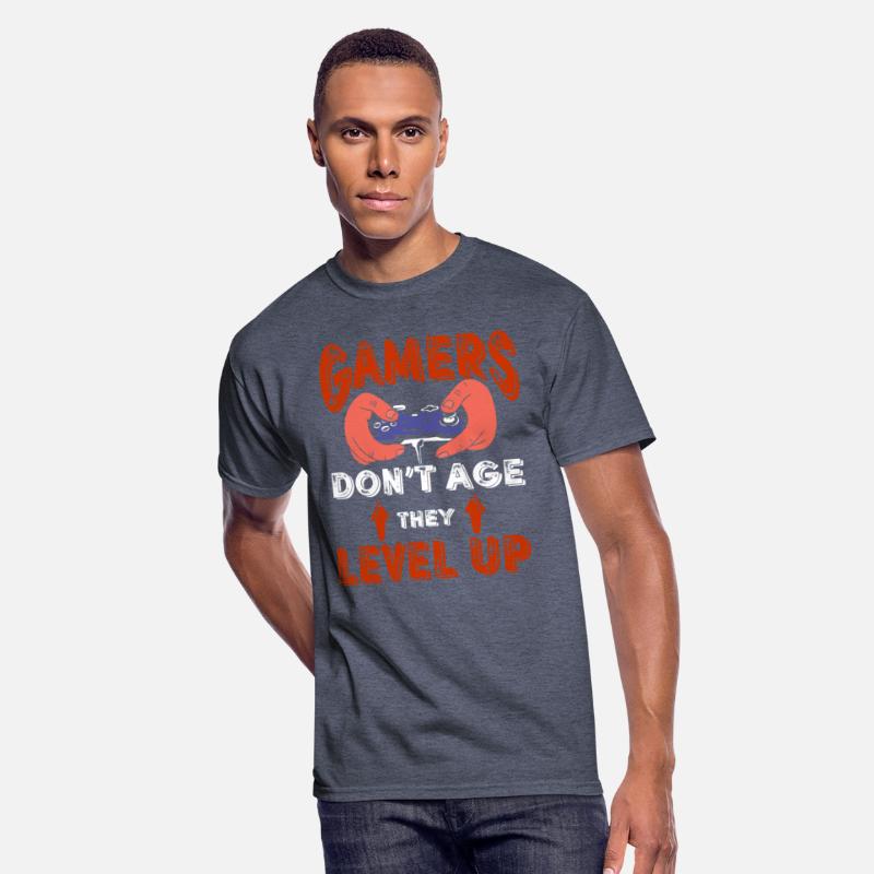 Gamers Don't Age They Level Up - Gamer Birthday