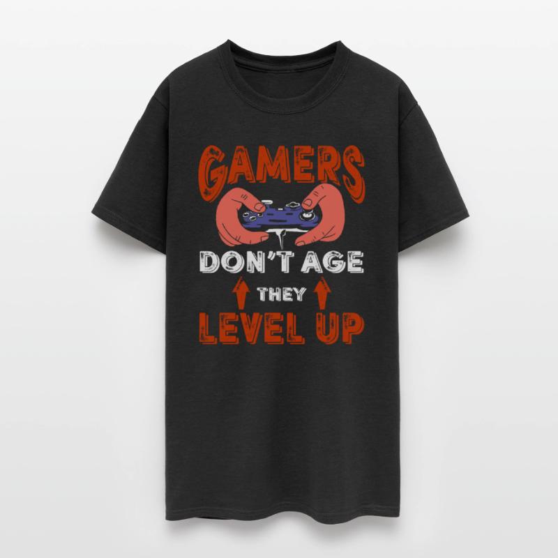 Gamers Don't Age They Level Up - Gamer Birthday