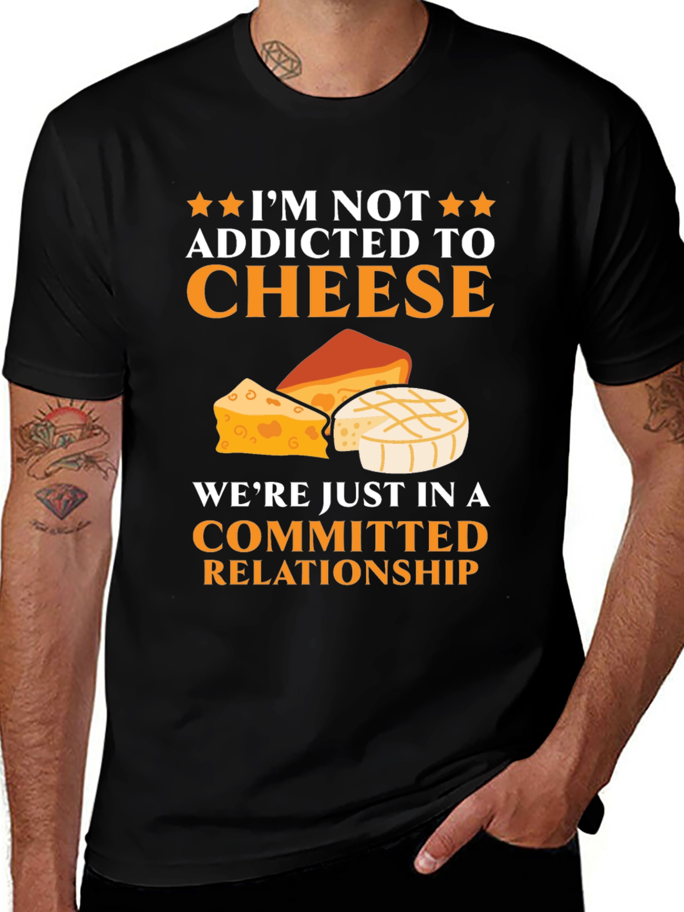 Cheese Lover T-Shirt Funny Relationship Tee