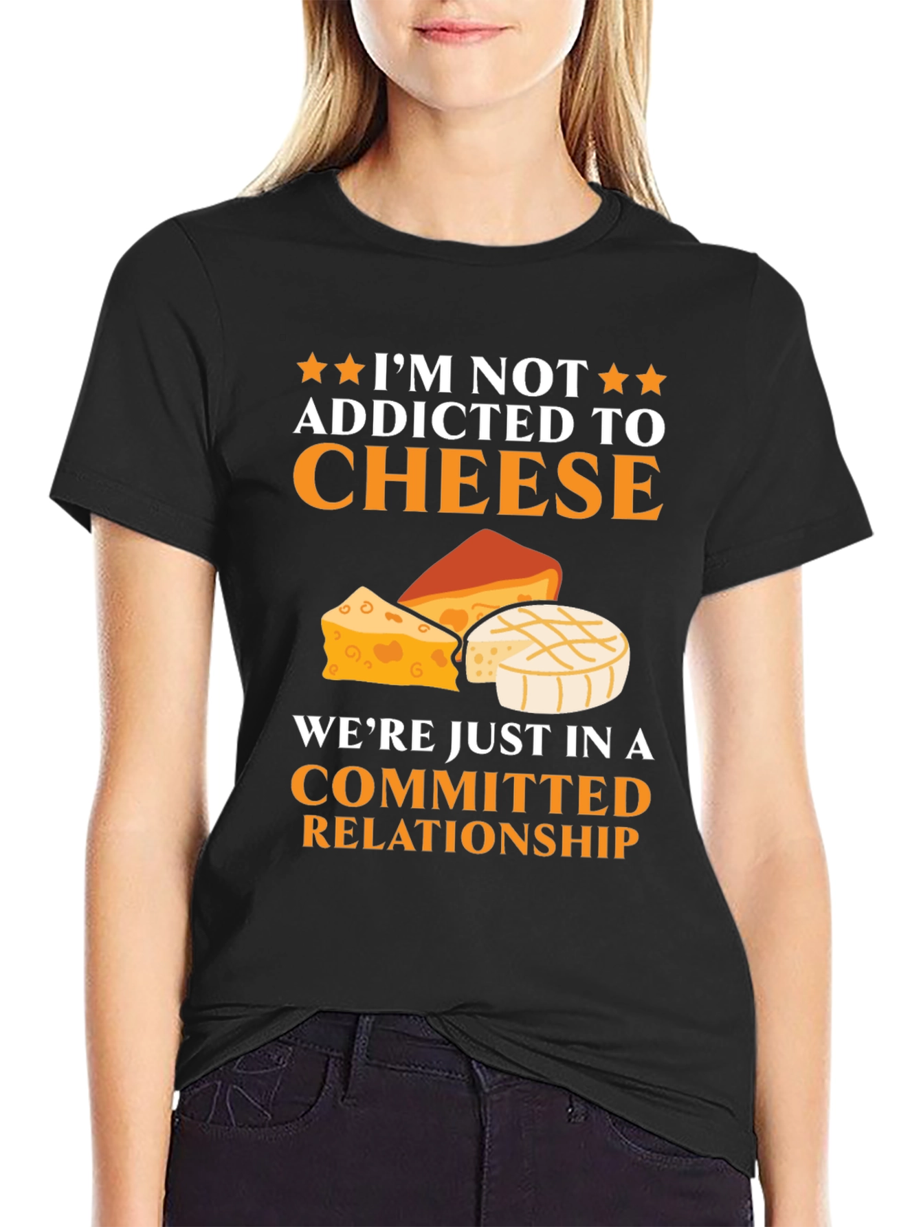 Cheese Lover T-Shirt Funny Relationship Tee