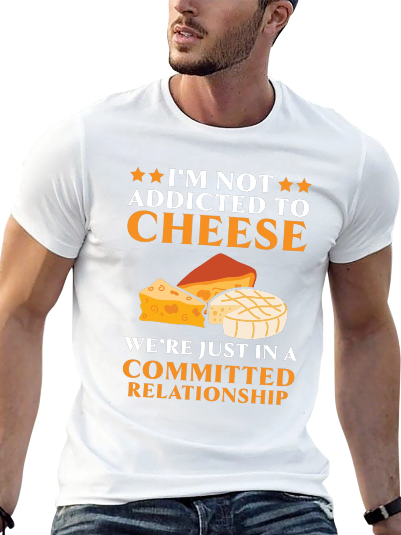 Cheese Lover T-Shirt Funny Relationship Tee