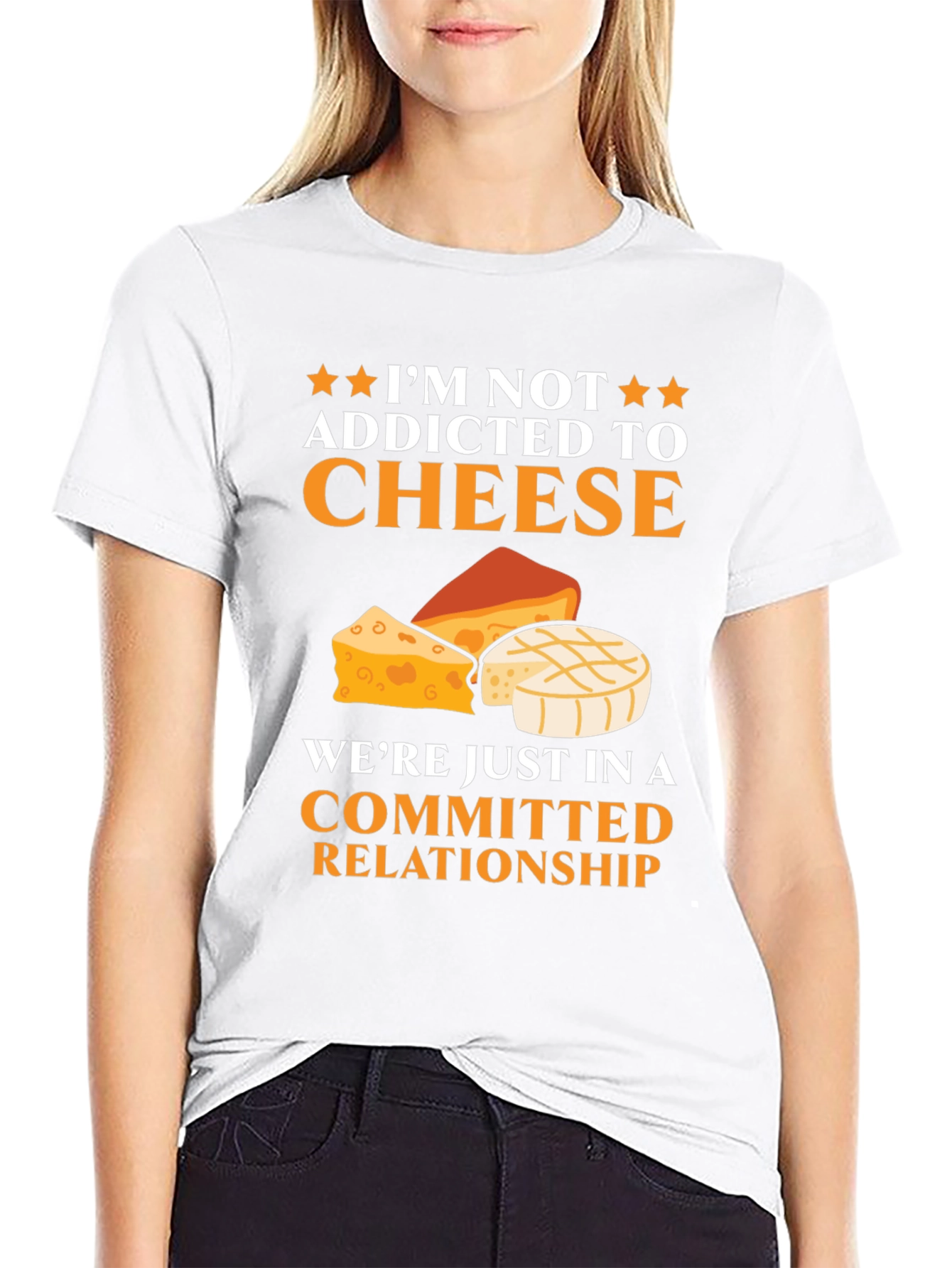 Cheese Lover T-Shirt Funny Relationship Tee
