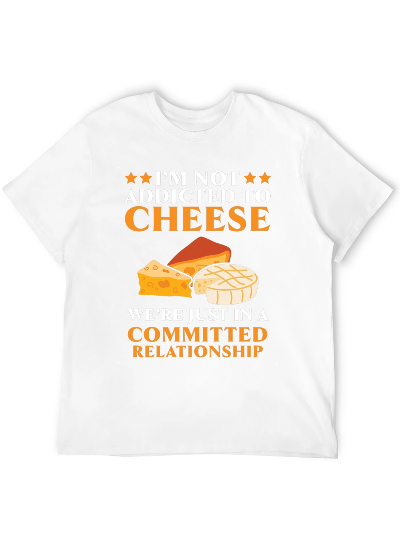 Cheese Lover T-Shirt Funny Relationship Tee