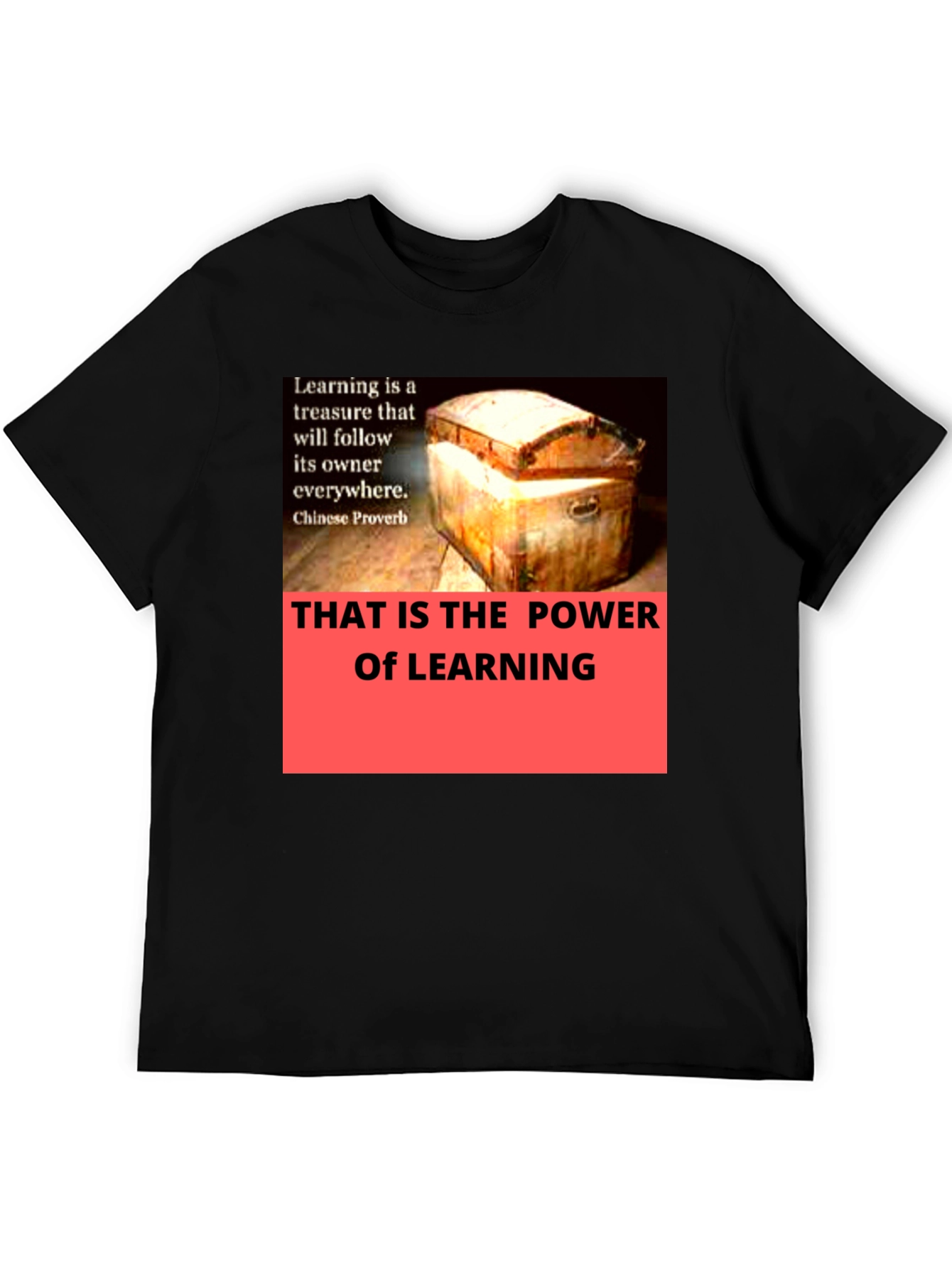 Power of Learning T-Shirt | Inspirational Tee