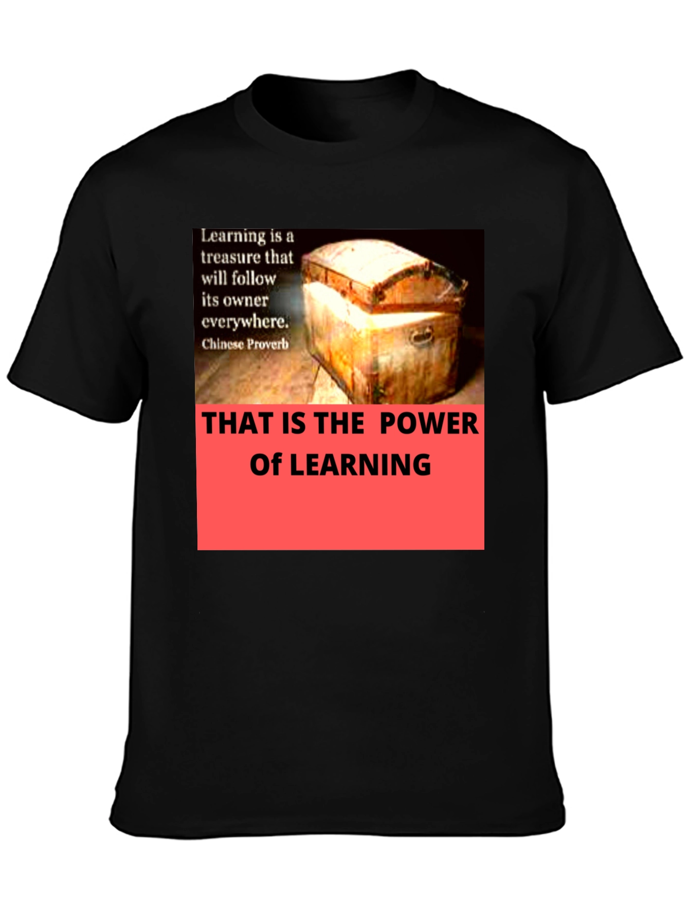 Power of Learning T-Shirt | Inspirational Tee