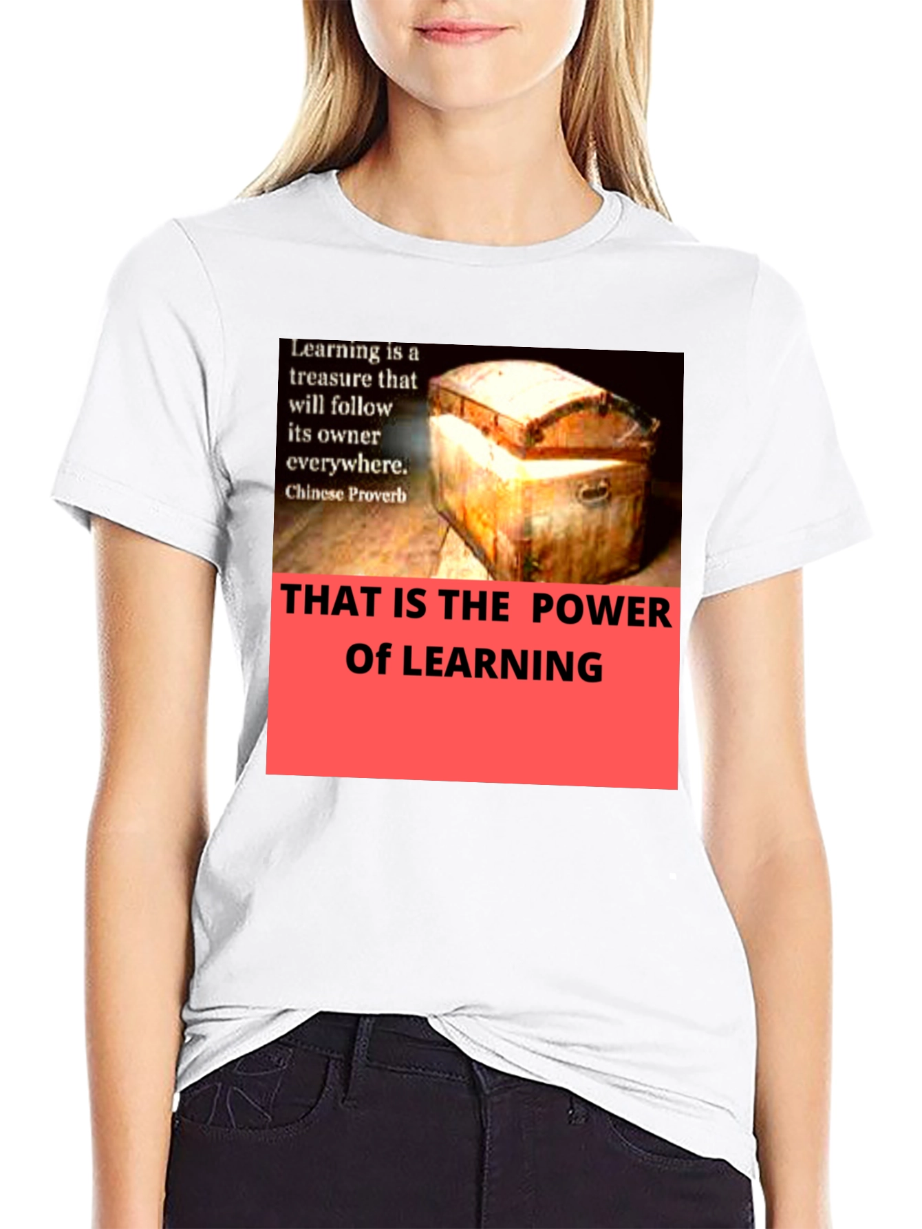 Power of Learning T-Shirt | Inspirational Tee