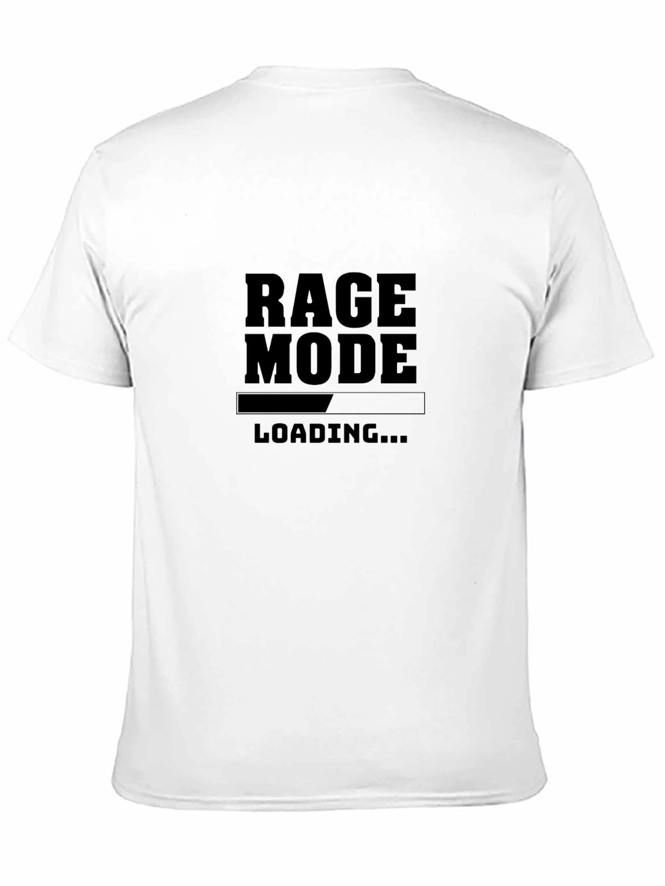 Rage Mode Loading Black Graphic Tee
