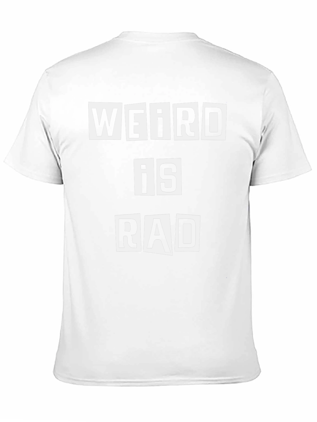 Weird is Rad T-Shirt - Trendy Graphic Tee
