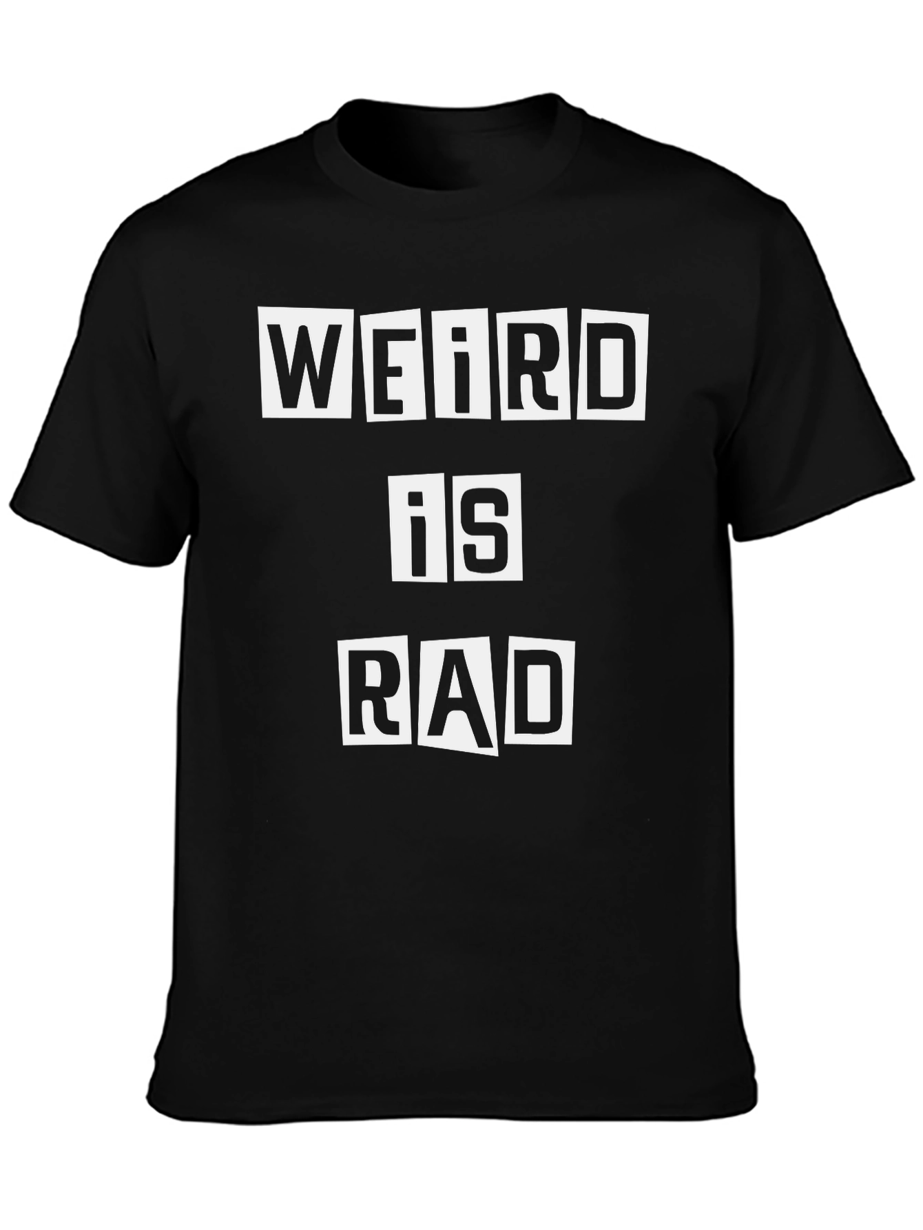 Weird is Rad T-Shirt - Trendy Graphic Tee