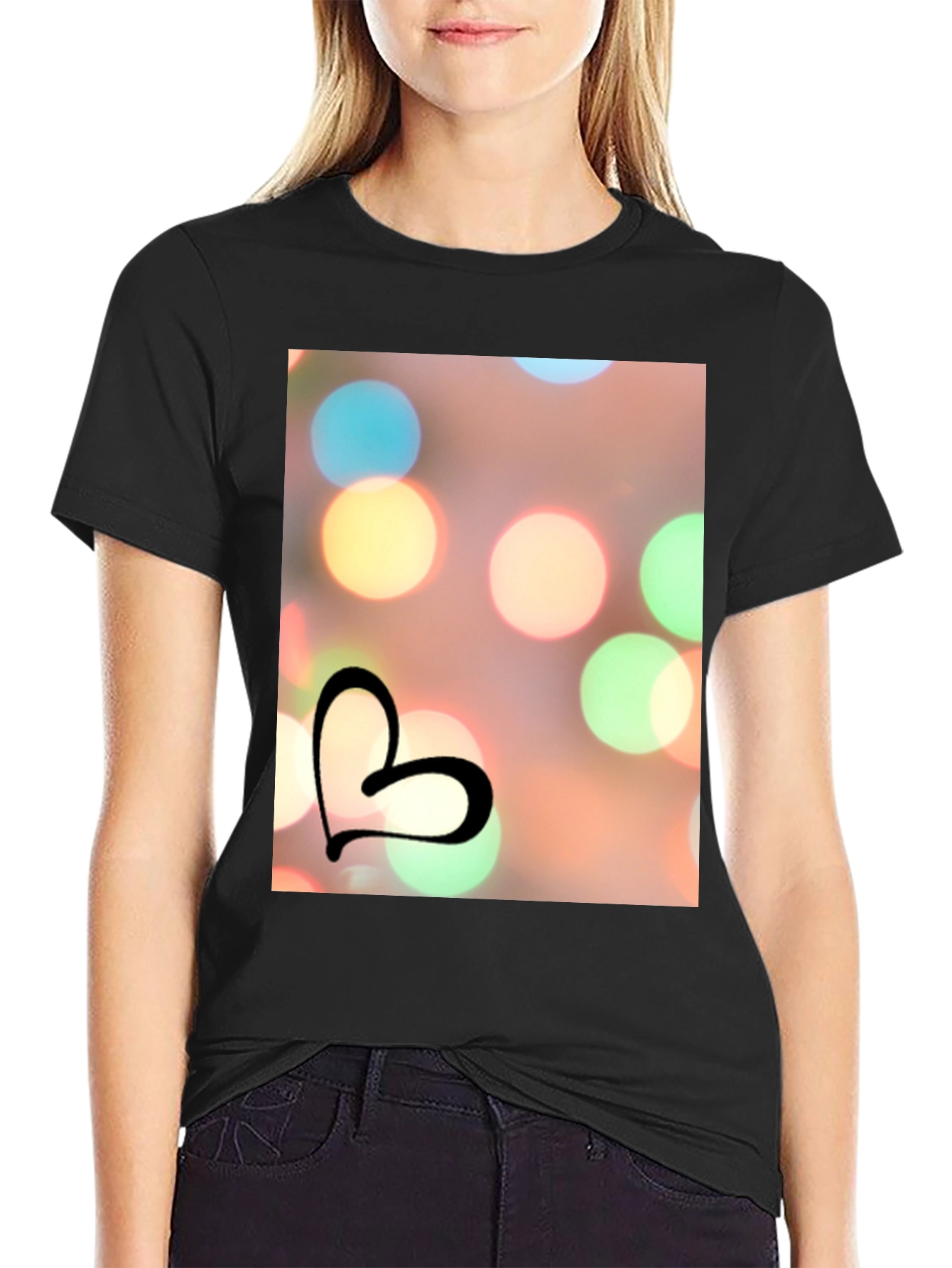 Heart Bokeh T-Shirt