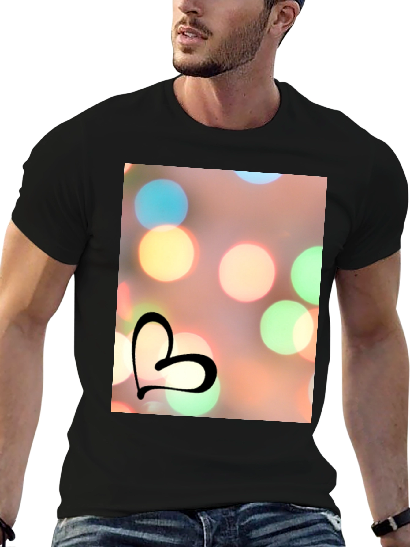 Heart Bokeh T-Shirt