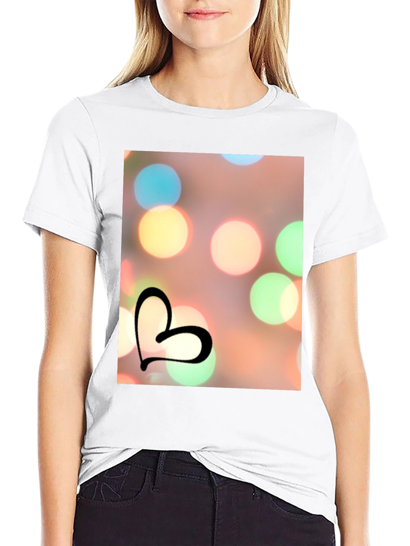 Heart Bokeh T-Shirt