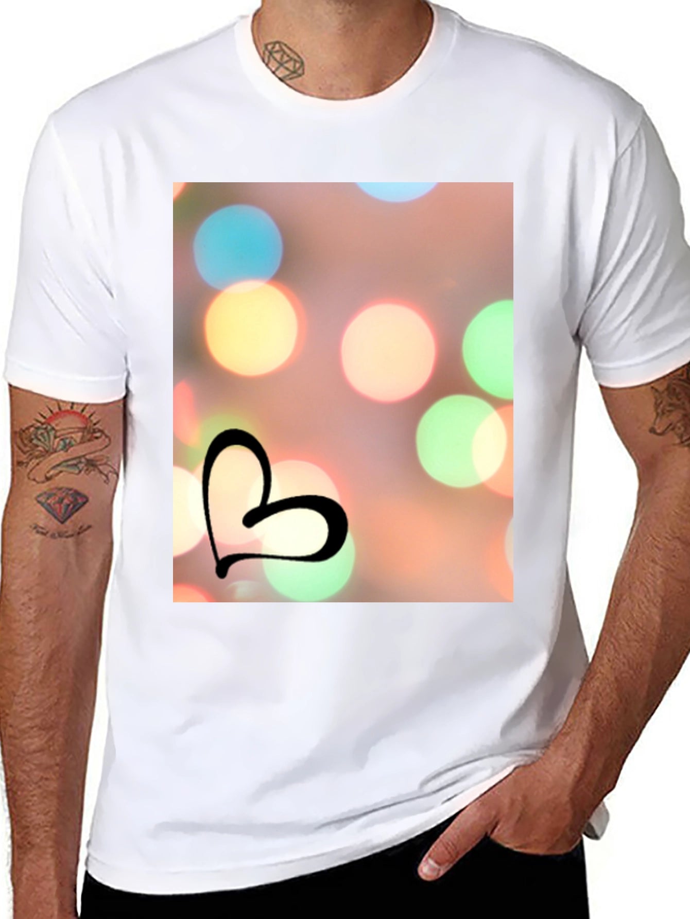 Heart Bokeh T-Shirt