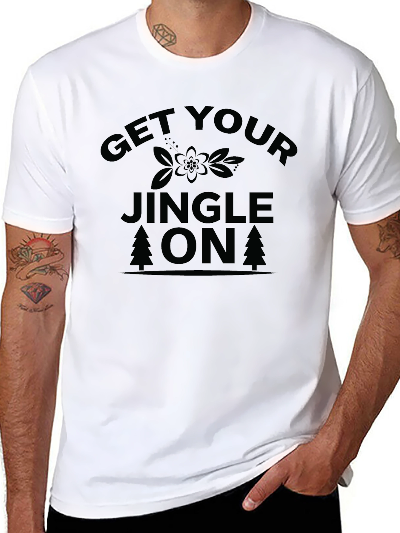 Get Your Jingle On Holiday Tee - Christmas T-Shirt