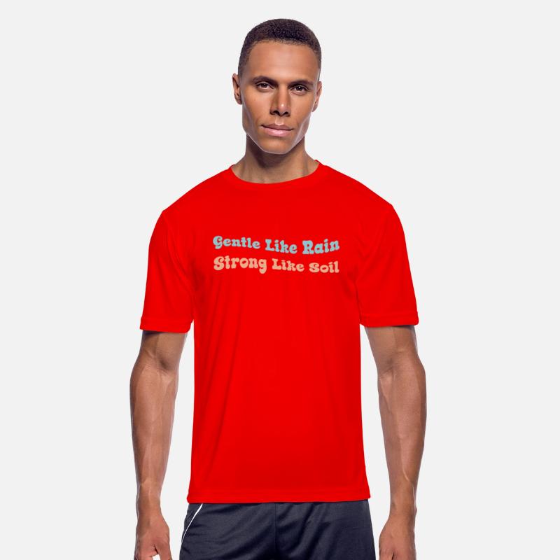 Gentle Like Rain – Strong Like Soil Quote