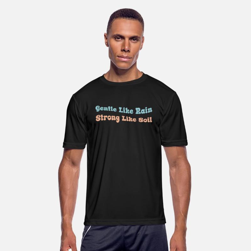 Gentle Like Rain – Strong Like Soil Quote