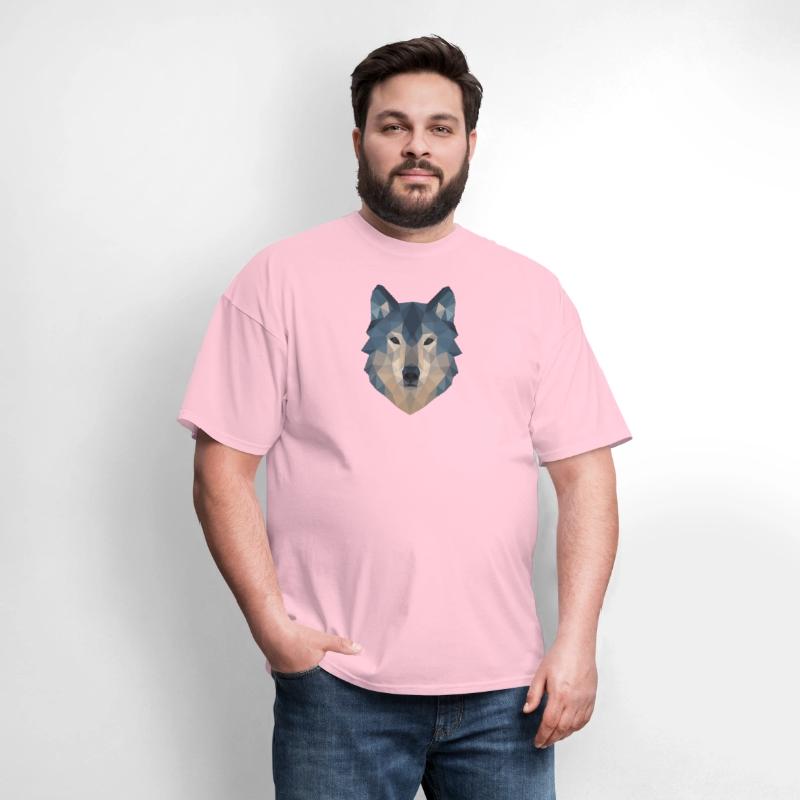 Geometric Wolf Face – Bold Abstract Wild Animal Ar