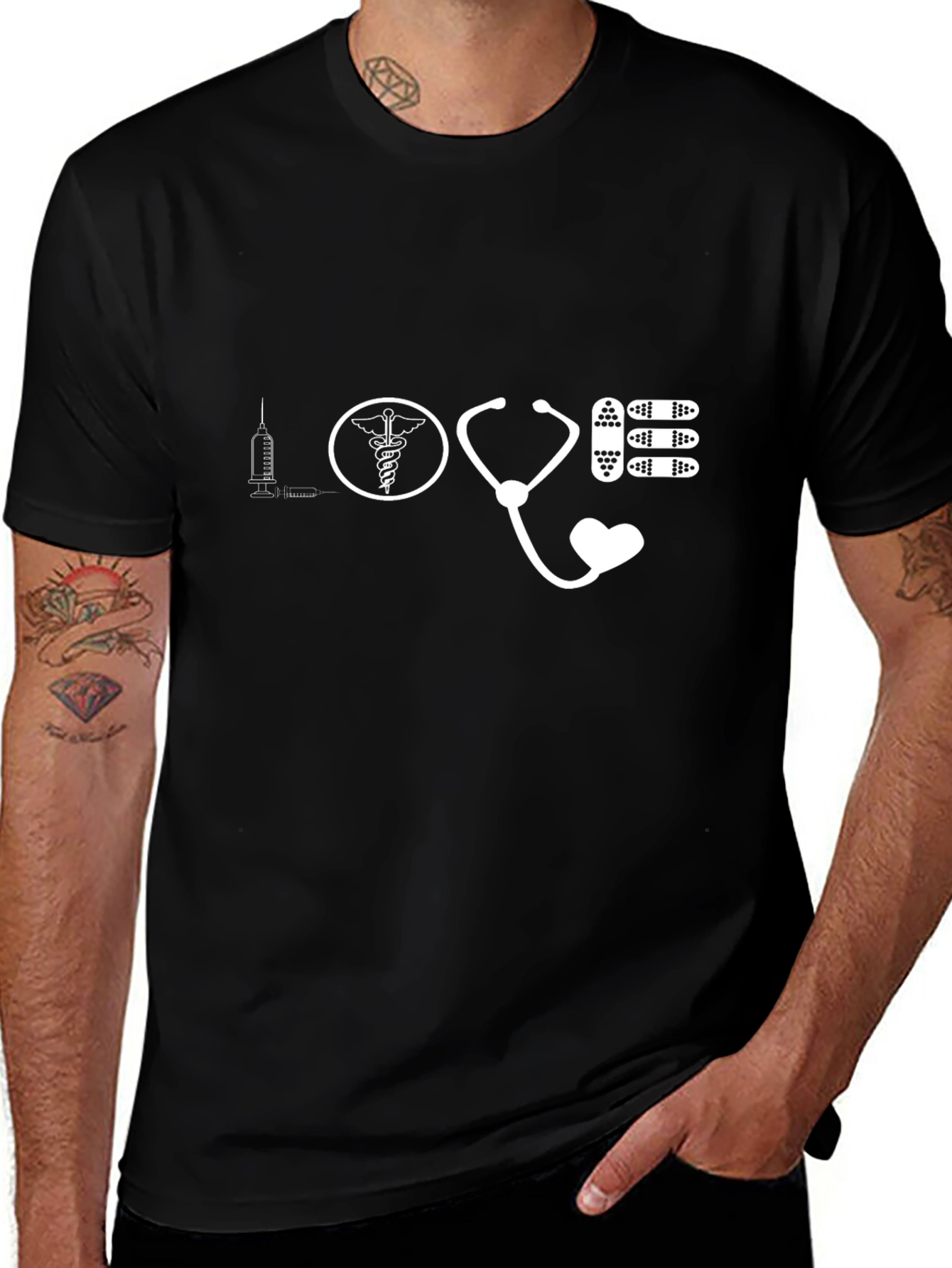 Healthcare Love T-Shirt - Medical Profession Tee