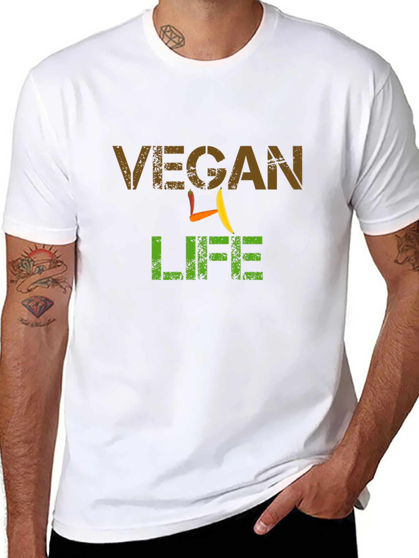 Vegan Life T-Shirt - Plant Based Lifestyle Tee