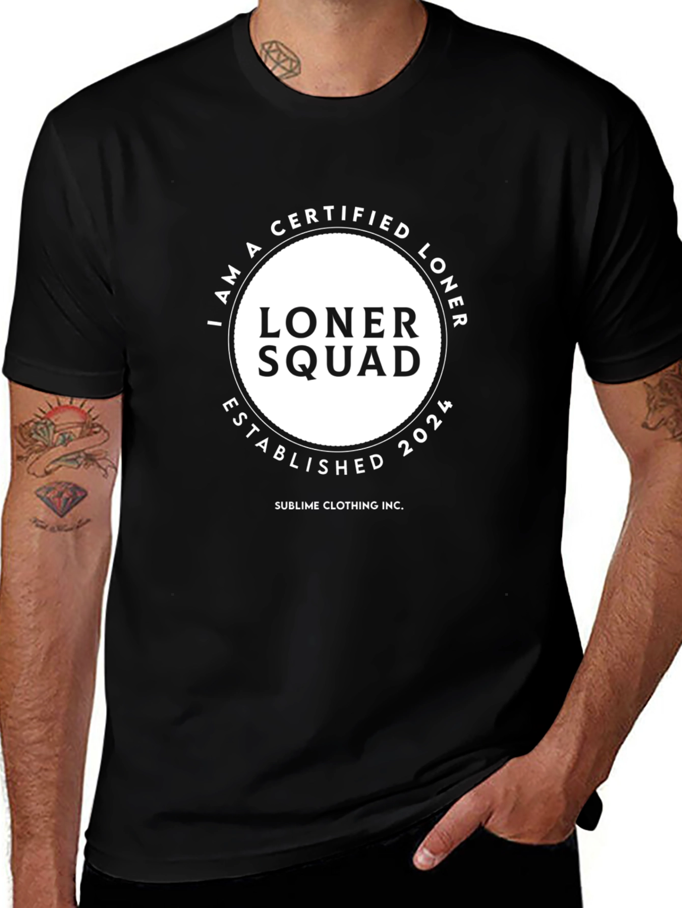 Loner Squad Certified T-Shirt - Established 2024