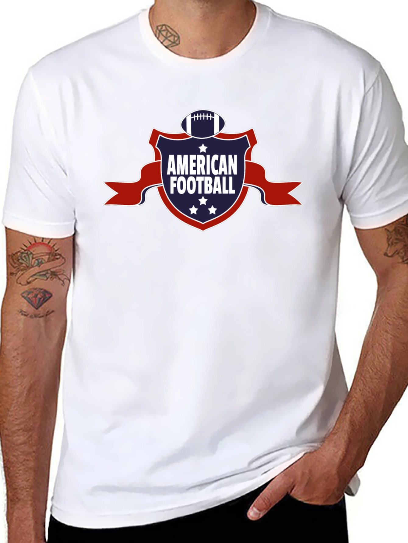 American Football Graphic Tee