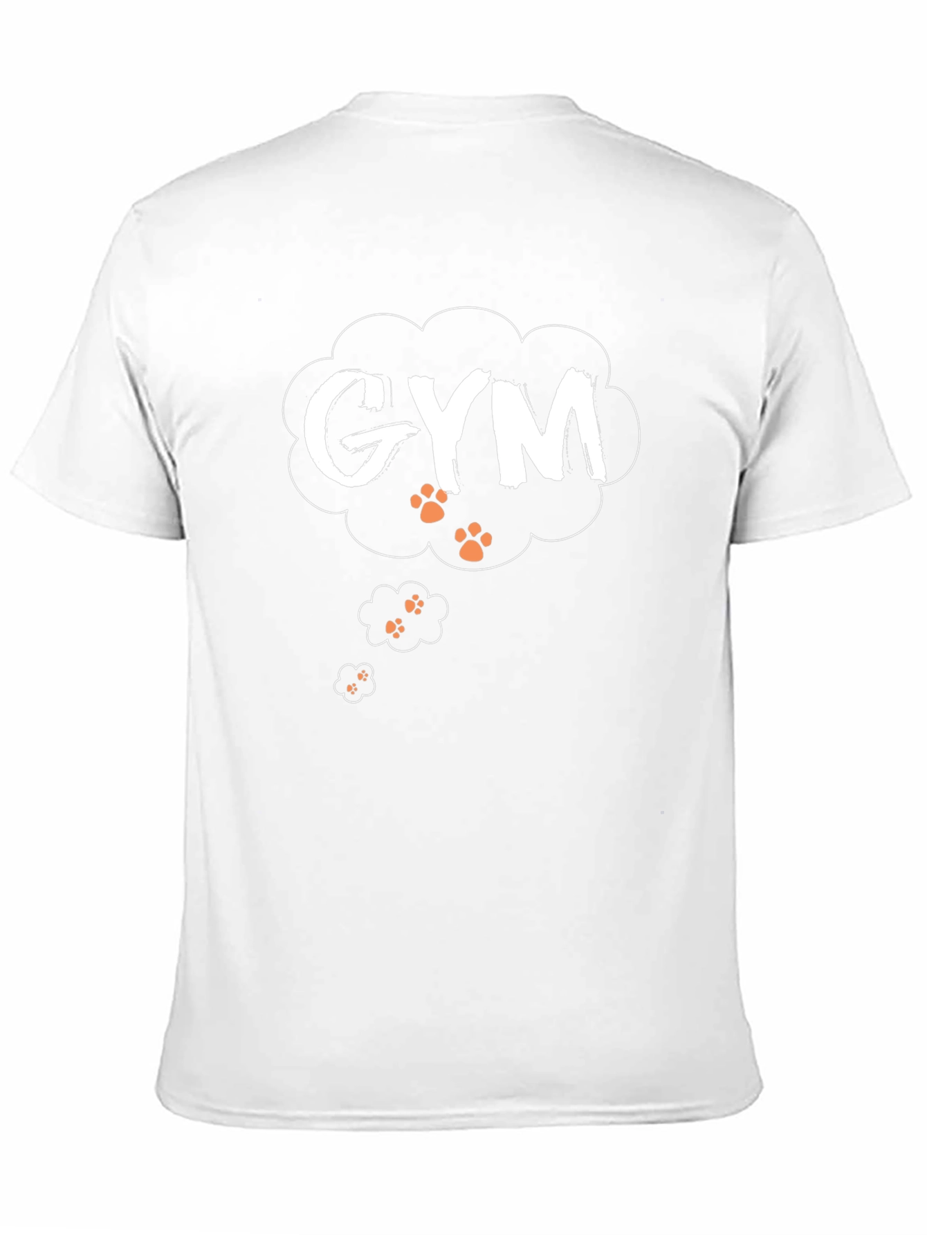 Gym Dog Paw Print T-Shirt