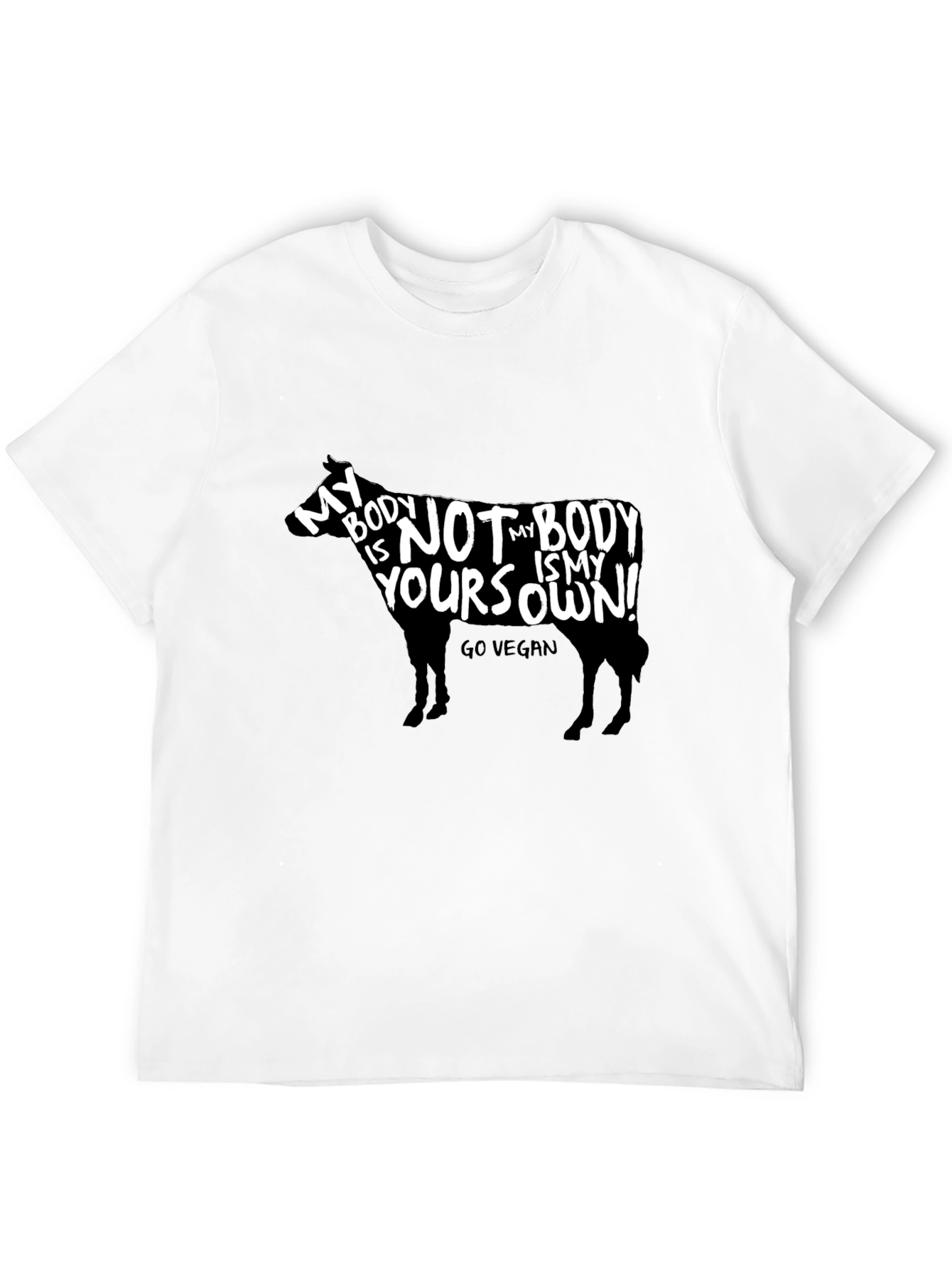 Vegan T-Shirt - My Body Is My Own