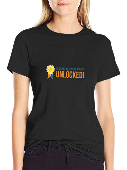 Achievement Unlocked Graphic Tee - Gamer T-Shirt